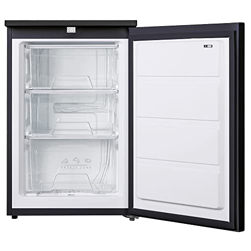 Abode 55cm Wide Black Under Counter Freezer