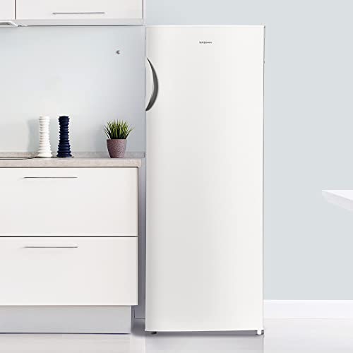 Tall Freezer with Flap Compartments and Drawers
