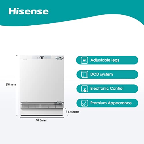 Hisense White Built-in Freezer FUV124D4AW1