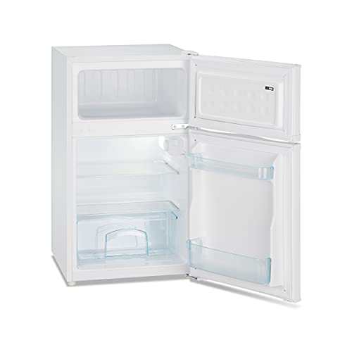 IceKing Under Counter Fridge Freezer - White