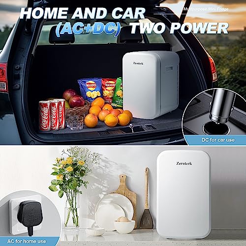 18L Mini Fridge with Cooler & Warmer for Bedrooms, Cars, Offices