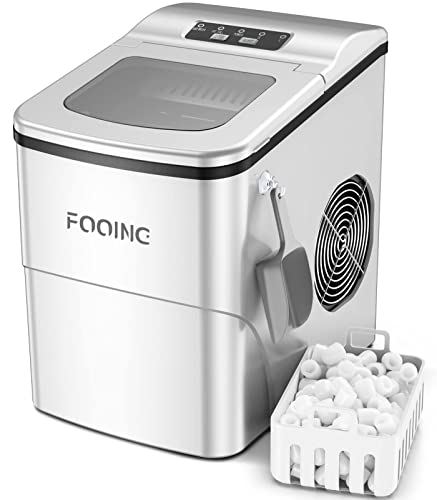 Self-Cleaning Ice Maker for Countertop with Low Noise