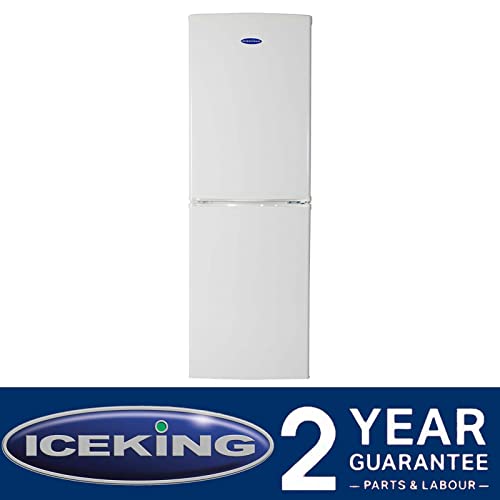 IceKing 50/50 Split Fridge Freezer - White