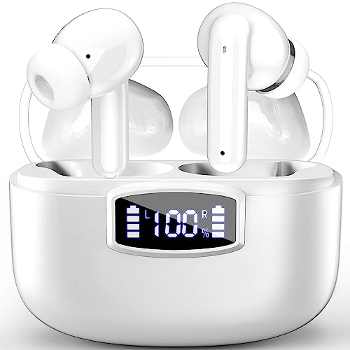 Wireless Earbuds with Noise Cancelling & LED Display