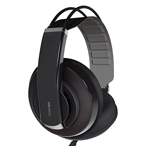 Superlux HD681EVO Studio Headphones - DJ Recording - Black