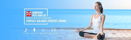 Sumvision Psyc Wave RX Wireless Bluetooth Headphones