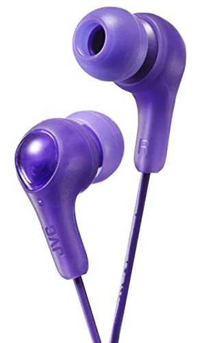 JVC Gumy HAFX7V Powerful Comfortable In-Ear Headphones Purple