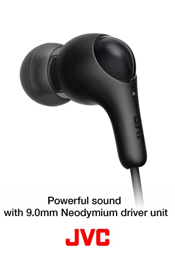 JVC Gumy HAFX7V Powerful Comfortable In-Ear Headphones Purple