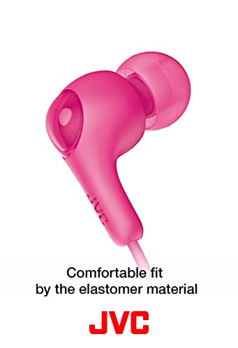 JVC Gumy HAFX7V Powerful Comfortable In-Ear Headphones Purple