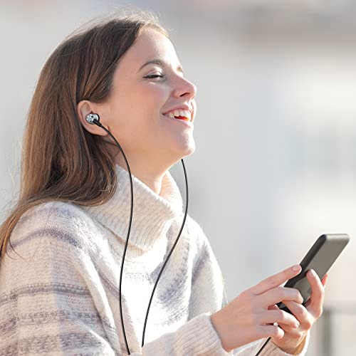 Blukar Noise-Isolating In-Ear Headphones with Mic