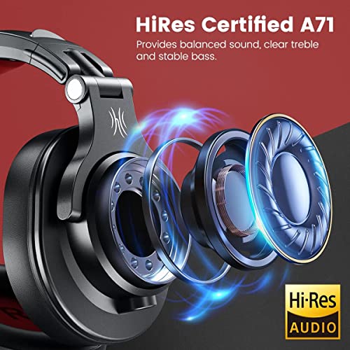 Professional Over-Ear Headphones with Stereo Bass Sound