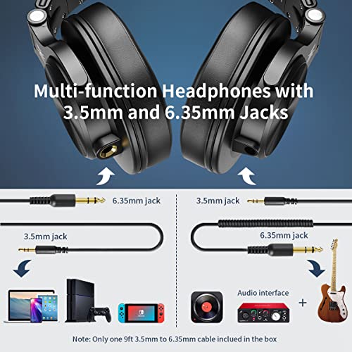 OneOdio Over-Ear DJ Headphones with Cable