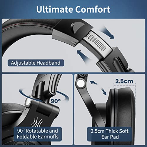 OneOdio Over-Ear DJ Headphones with Cable