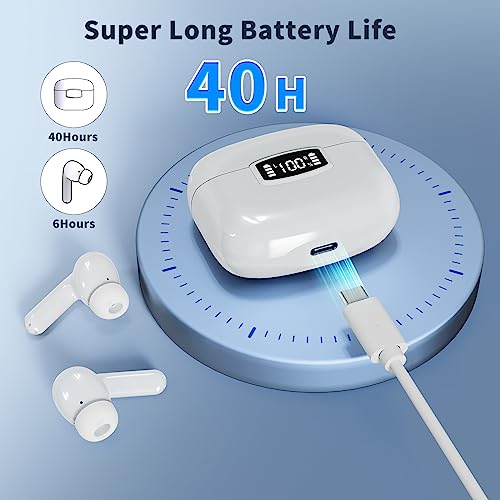 Wireless Bluetooth Earbuds with Noise Cancellation