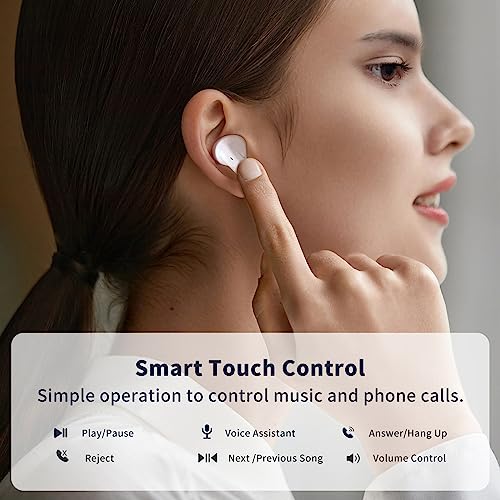 Wireless Bluetooth Earbuds with Noise Cancellation