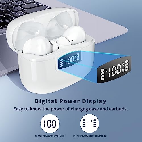 Wireless Bluetooth Earbuds with Noise Cancellation