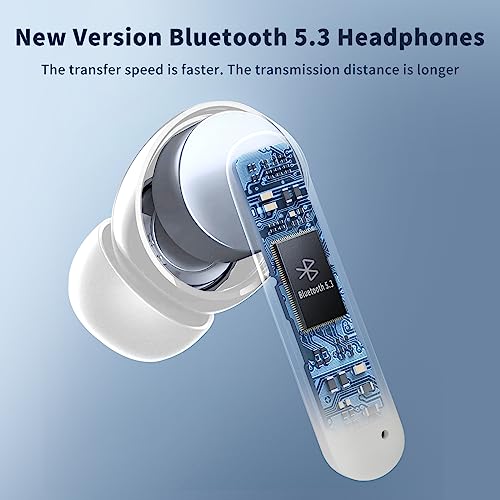 Wireless Bluetooth Earbuds with Noise Cancellation