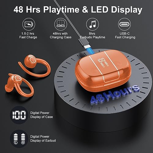 Bluetooth 5.3 Wireless Earbuds with Noise Cancelling