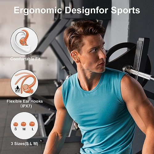Bluetooth 5.3 Wireless Earbuds with Noise Cancelling