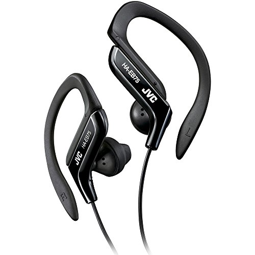 JVC HAEB75B Black Sports Clip Headphones
