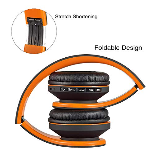 Foldable Wireless Bluetooth Over-Ear Headphones - Assorted Colors