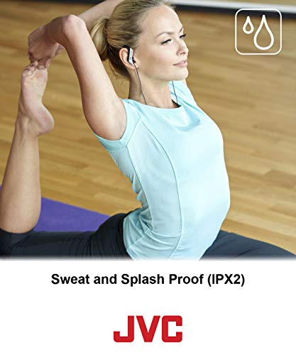 JVC HAEB75B Black Sports Clip Headphones