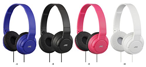 JVC HAS180 Lightweight Bass Headphones - Black