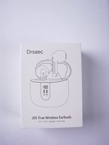 Wireless Bluetooth Earbuds with Noise Cancellation and Mic