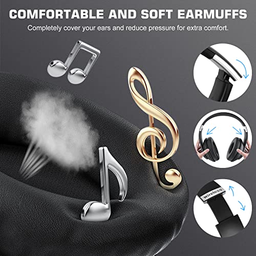 Moobesthy Wireless Over-Ear Bluetooth Headphones