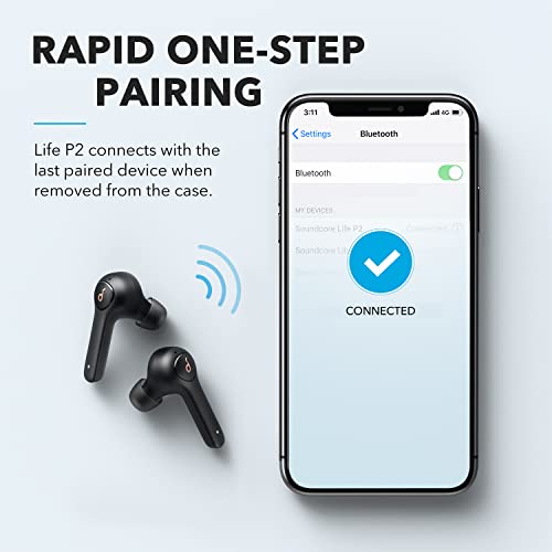 Soundcore Life P2 Bluetooth Earbuds with Noise Cancellation