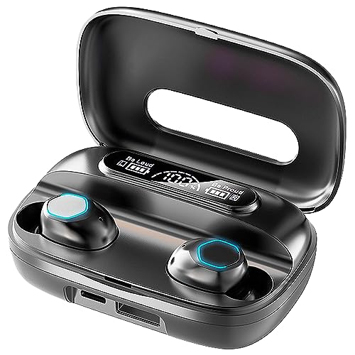 Bluetooth 5.3 Deep Bass Wireless Earbuds with Mic