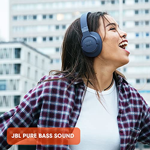 JBL Tune 710 BT Wireless Over-Ear Headphones - Pink