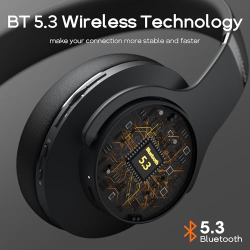 DOQAUS Bluetooth Over-Ear Headphones with EQ Modes