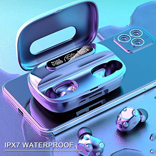 Bluetooth 5.3 Deep Bass Wireless Earbuds with Mic