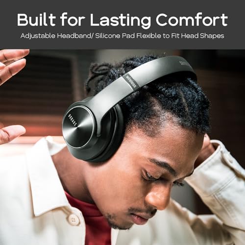 DOQAUS Bluetooth Over-Ear Headphones with EQ Modes