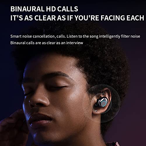Bluetooth 5.3 Deep Bass Wireless Earbuds with Mic
