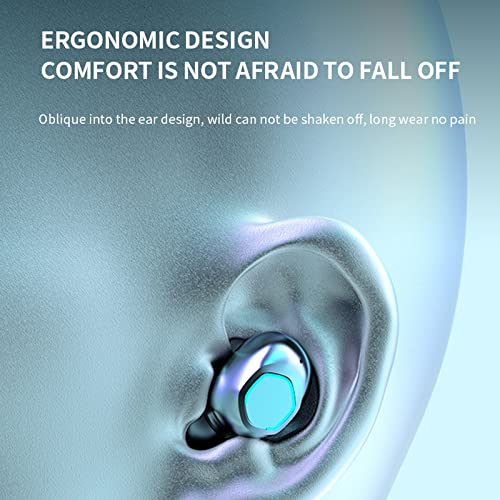 Bluetooth 5.3 Deep Bass Wireless Earbuds with Mic