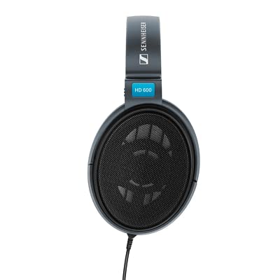 Sennheiser HD600 Open-Back Stereo Headphones, Blue