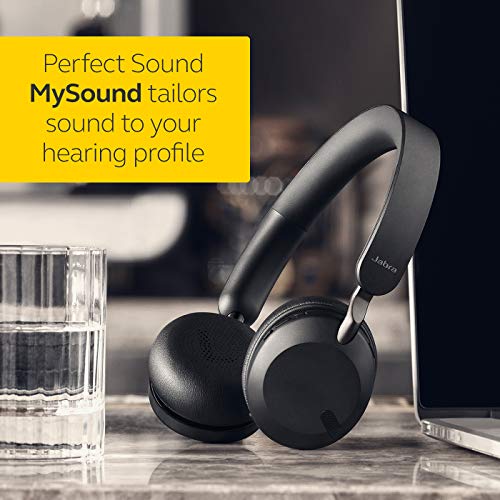 Jabra Elite 45h Wireless On-Ear Headphones - Black