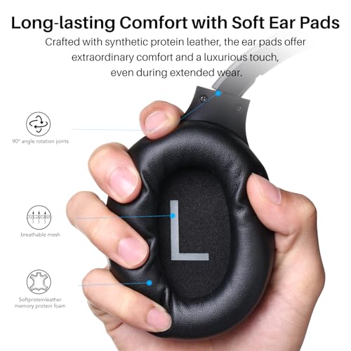 TOZO HT2 Wireless Headphones with Active Noise Cancellation
