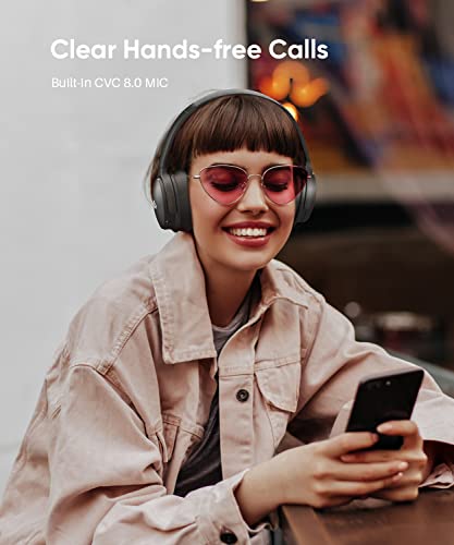 Infurture Wireless Noise Cancelling Headphones with Microphone
