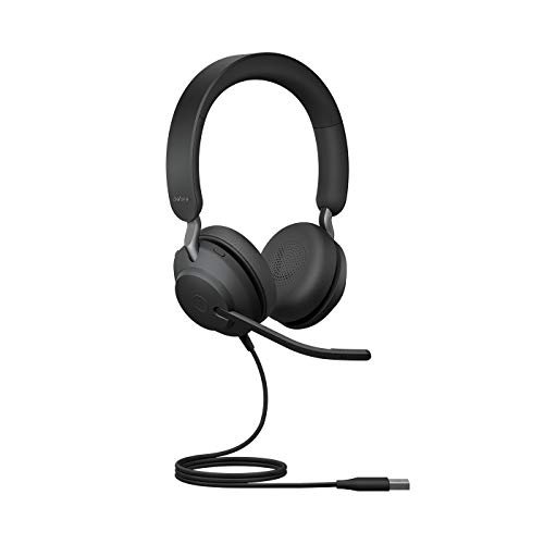 Jabra Evolve2 40 UC Stereo Headset - Black