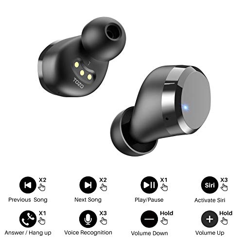 TOZO T12 Wireless Earbuds with Premium Sound Quality