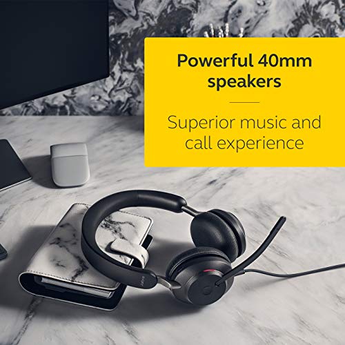 Jabra Evolve2 40 UC Stereo Headset - Black