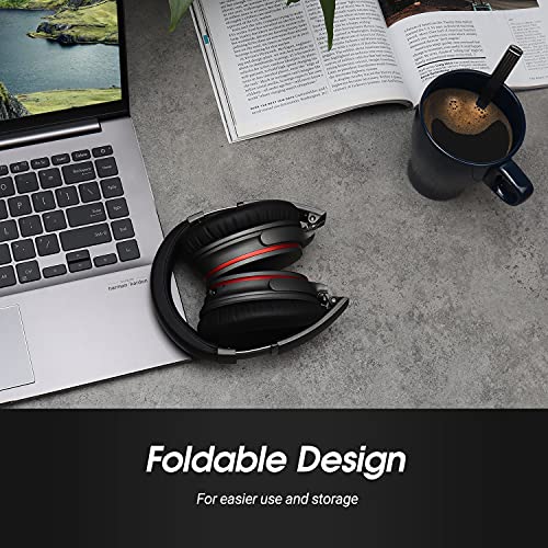 Active Noise Cancelling Bluetooth Headphones - Grey