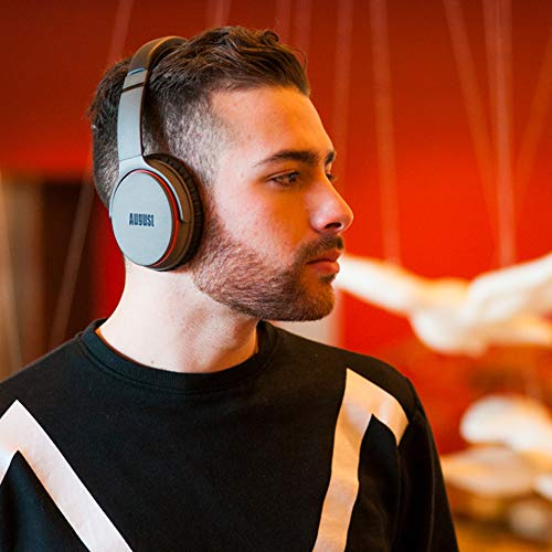 Active Noise Cancelling Bluetooth Headphones - Grey