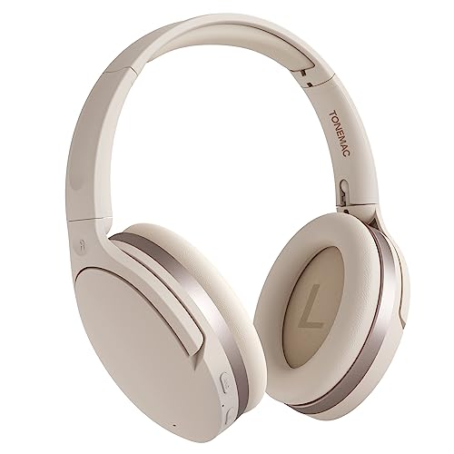 TONEMAC H3 Bluetooth Over-Ear Headphones with Hi-Res Sound