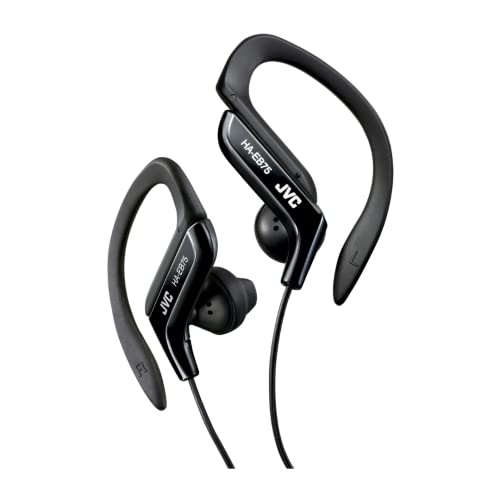 JVC HA-EB75B Black Sport Clip Headphones