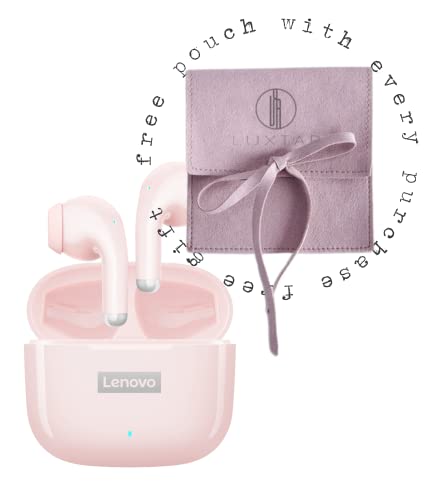 Lenovo LP40 Pink Wireless Noise Cancelling Earbuds