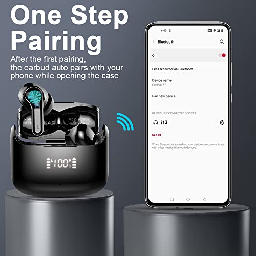 Wireless Bluetooth 5.3 Noise Cancelling Earbuds